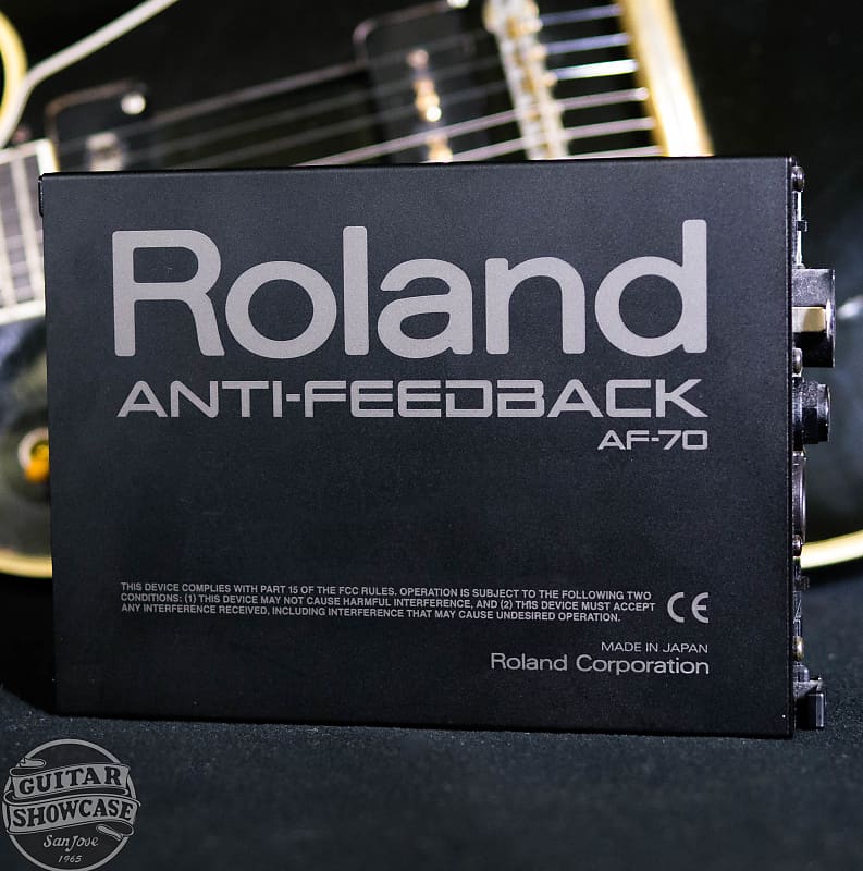 Roland AF-70 Anti-Feedback Unit 2000s Black image 1