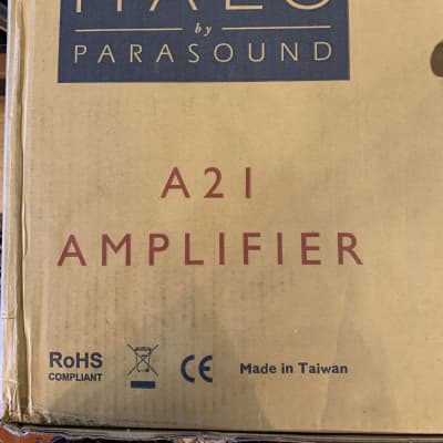 Parasound Halo A21 Stereo Amplifier Serial #38A image 13