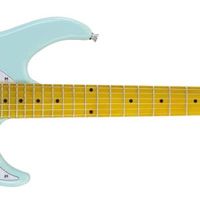 Peavey Raptor Custom Marine Green SSS Electric Guitar with Maple Fretboard image 3