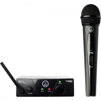 AKG WMS40 Mini US25 Wireless Microphone System Single Vocal Handheld Mic A image 1