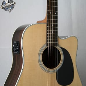 Sigma SD28CE Dreadnought Acoustic/Electric Guitar image 17