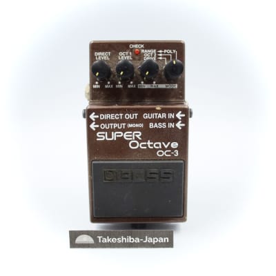 一部予約販売 Boss super Boss octave oc-3 楽器・機材