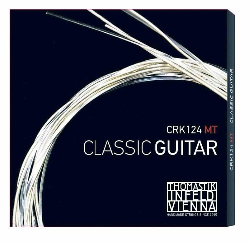 Thomastik-Infeld CRK124MT Classic Guitar Carbon Nylon Hybrid Acoustic Guitar Strings - Medium (.24 - .46) imagen 1