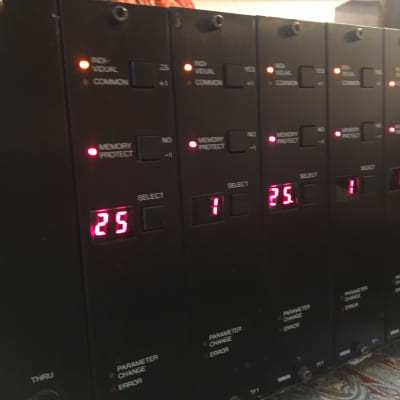Yamaha TX816 - 8 DX7's in a rack - RECAPPED, NEW BATTERIES image 6