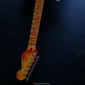 Fender Stratocaster Blue Sky Burst Aged Heavy Relic Rare image 14