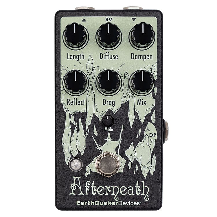 EarthQuaker Devices Afterneath Otherworldly Reverberation Machine V3 - Black image 1
