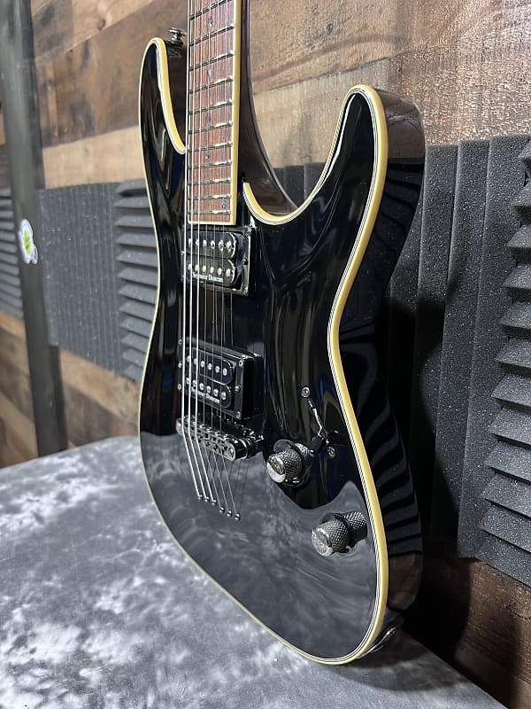Schecter Diamond Series Blackjack - Black | Reverb