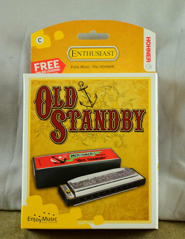 Hohner Old Standby Harmonica - Key of C 2010s Silver image 1