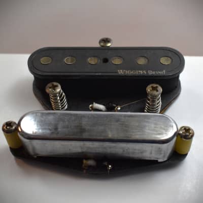 Wiggins Brand,  Aged Telecaster hand wound pickup set, Traditional's, Vintage wound, alnico 5 image 2