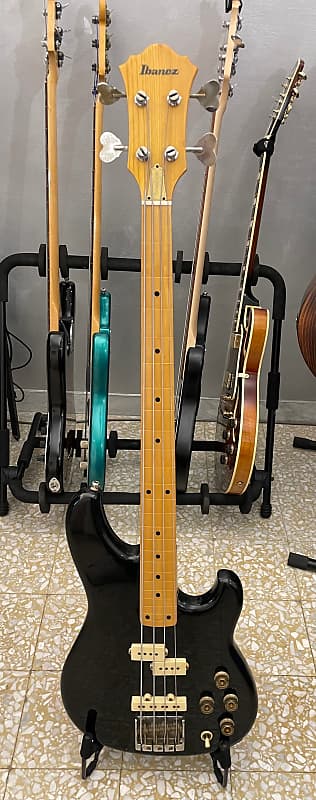 Ibanez RS-824 TB MN Fretless 1982 - Black | Reverb UK