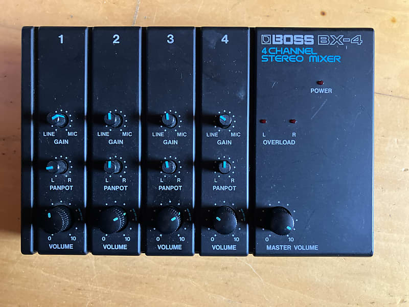 Boss BX-4 4-Channel Stereo Mixer | Reverb Australia