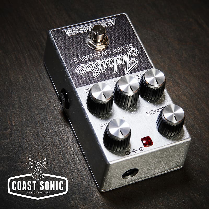 Alexander Jubilee Silver Overdrive Pedal | Reverb