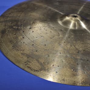 Modified Vintage KRUT 24" Ride - Episode 73 of The Cymbal Project - NS12 nickel silver image 2