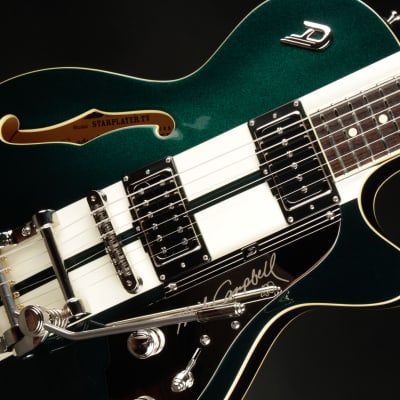 Duesenberg Mike Campbell Signature 40th Anniversary - Catalina Green/White image 13