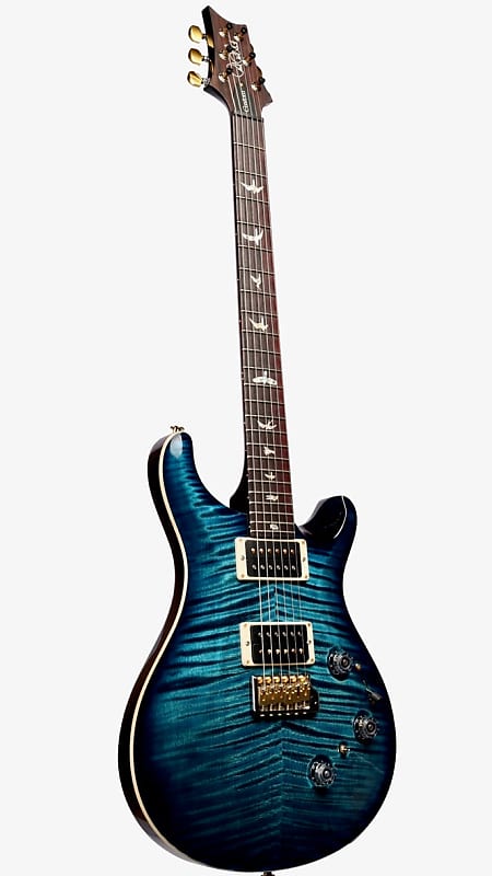 PRS custom24 2022 piezo Cobalt Blue 美品 2022 PRS Custom 24 Piezo (Demo) Cobalt Blue Hybrid Package