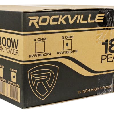 Rockville 18" Replacement Sub Driver For Behringer VP1800S Subwoofer image 5