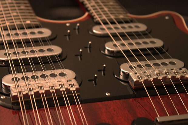 RS Custom Guitars 64 Supreme Limited 2013 Brian May Style Red Special Double Neck