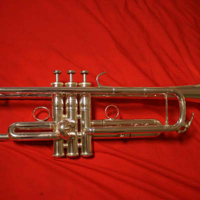 Yamaha YTR-8445G Silver Plated Xeno C Trumpet Silver | Reverb