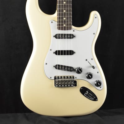 Mint Fender Ritchie Blackmore Stratocaster Olympic White Scalloped Rosewood Fingerboard image 1