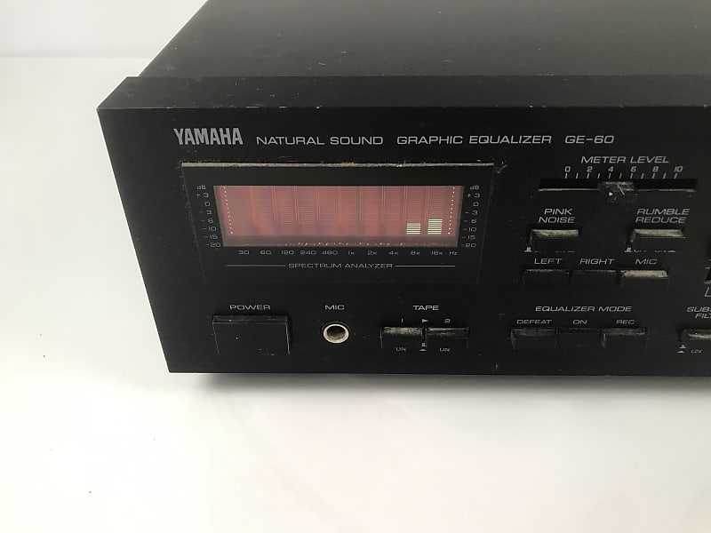 Yamaha GE-60 グラフィックイコライザー Yamaha GE-60 グラフィックイコライザー Yamaha GE-60 Natural
