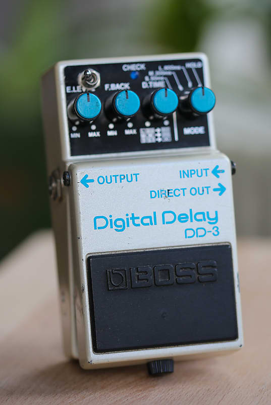BOSS DD-3 made in japan 日本製 Boss DD-3 Digital Delay 1986 Vintage Guitar Pedal Made in