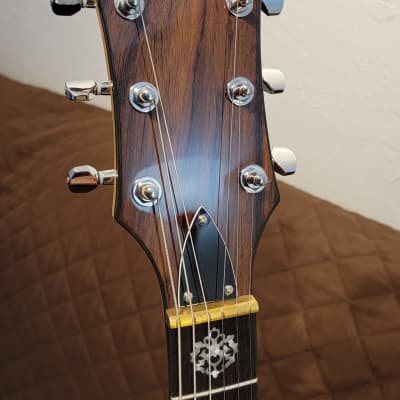 Eastwood Tiger Artist Series Maple w/Walnut Top & Back Body Set Neck C Shape 6-String Electric Guitar image 21