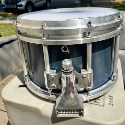 Pearl 13”x9”Championship Shorty Marching Snare Drum Carrier and Case 2010 - Blue stain image 3