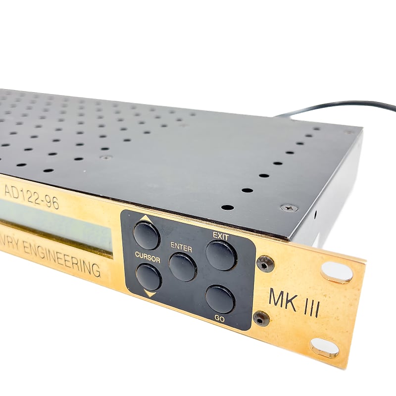 Rackmountable Lavry Engineering MK3 AD122-96 96KHZ Mastering Analog To  Digital Converter Owned by Muse