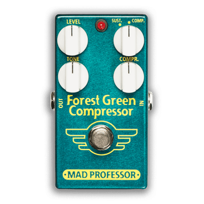 Mad Professor Forest Green Compressor guitar/bass effect pedal image 3