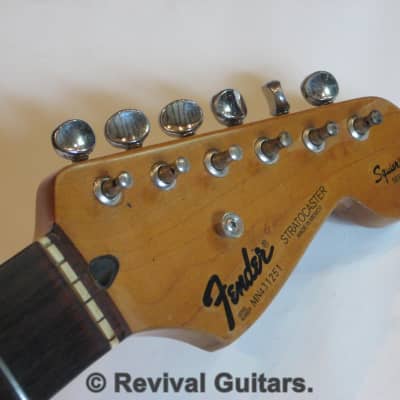 Vintage 1994 Fender Black Logo Mexico Stratocaster 'Squier Series