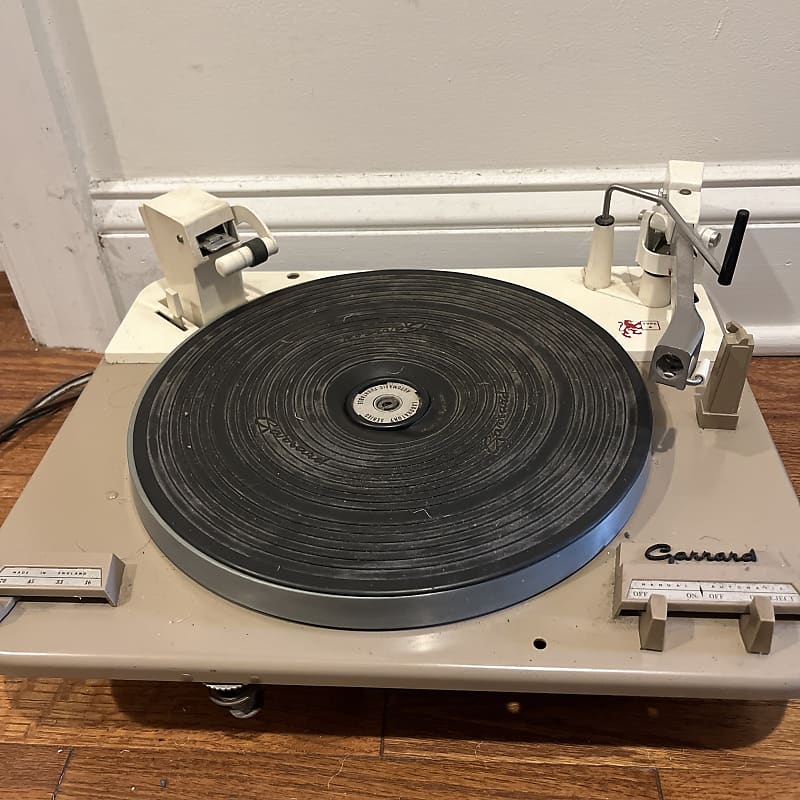 Garrard Type A Turntable - Spins, Needs Service  			