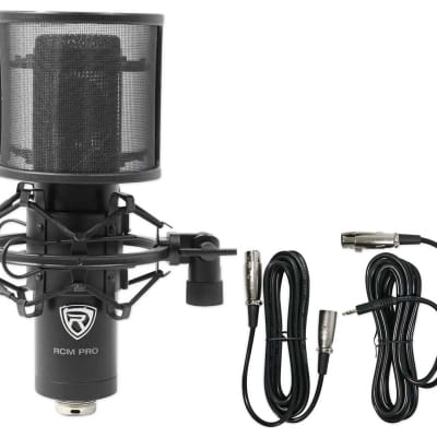 AKG K553 MK2 MKII Studio Monitoring Headphones+Recording Condenser Mic+Filter image 9