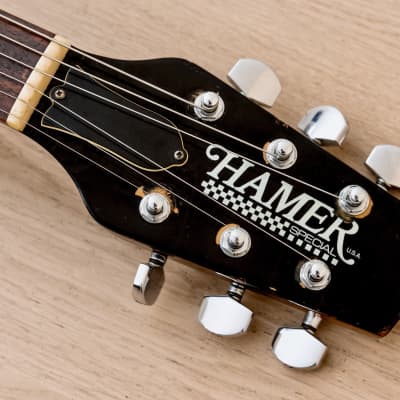 1980 Hamer USA Special Double Cutaway Flame Top Vintage 1980 Hamer USA Special Double Cutaway Flame Top Vintage