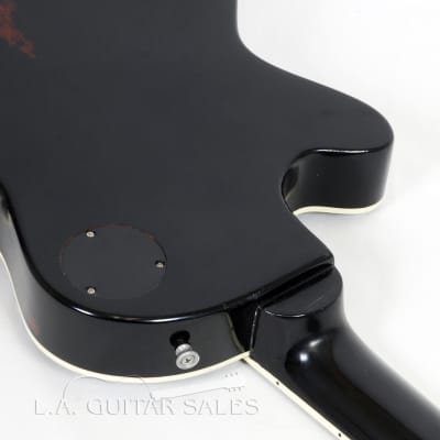 Eastman SB59/V-BK Antique Varnish Black Solid Body With Case #52442 @ LA Guitar Sales image 6