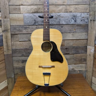 Crucianelli Vintage Flamed Maple Top Made In Italy Vintage Acoustic Guitar for sale