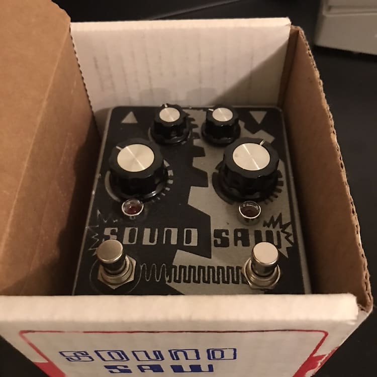 Death By Audio Sound Saw Fuzz Filter Pedal RARE | Reverb
