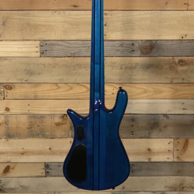 Spector  NS Dimension 5-String Bass Black & Blue w/ Gigbag image 5