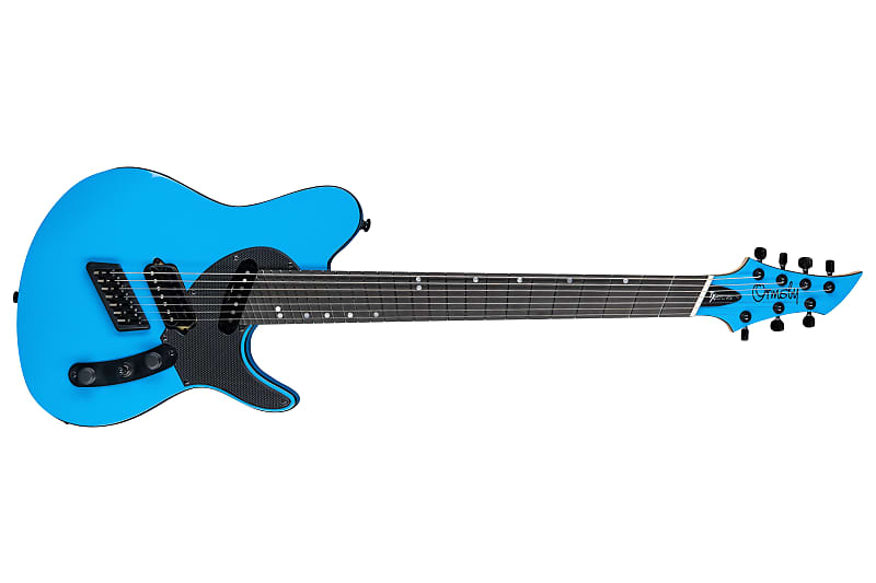 ギター Ormsby TX GTR Run 15 - Azure Blue Carbon Ormsby TX Carbon GTR 7 (Run 15) Multiscale AB - Azure Blue