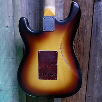 Keith Holland Custom S-ANS #1327 - Nitro 3-Tone Sunburst image 16