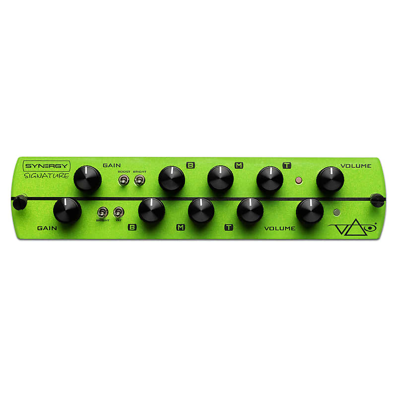 Synergy Steve Vai Signature 2-Channel Preamp Module 2020 - Green image 1