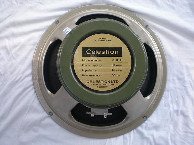 Celestion g12h30 best sale 55hz
