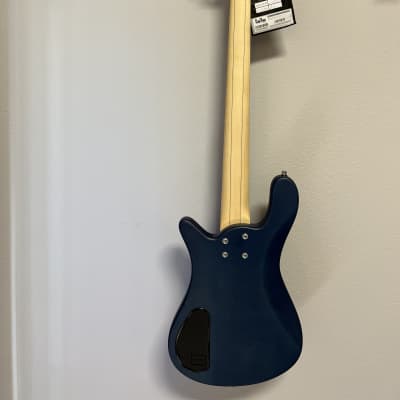 Warwick Rockbass Streamer Standard 5-String Bass-Ocean Blue Transparent Satin W/ Gig Bag image 4