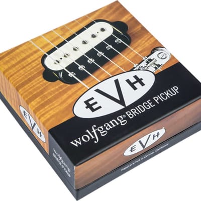 EVH Van Halen Wolfgang Bridge Pickup Black/White image 3