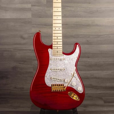 Fender  - Richie Kotzen Stratocaster®, Maple Fingerboard, Transparent Red Burst (Japanese) image 2