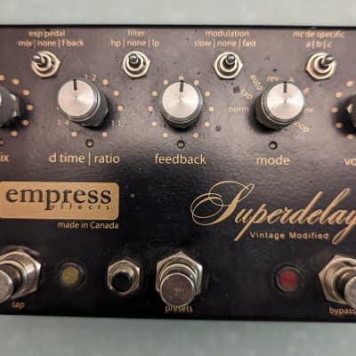 Empress Vintage Modified Superdelay Pedal | Reverb