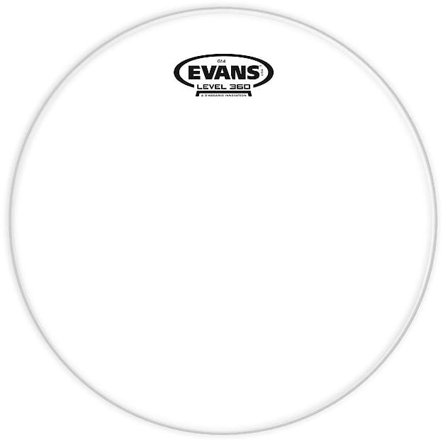 Evans TT14G14, G14 Clear Drum Head - 14" image 1