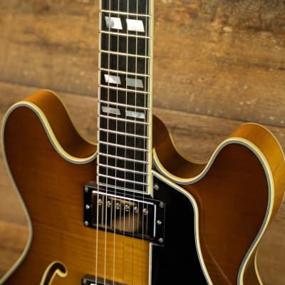 Eastman T486-GB Thinline Archtop Electric Guitar w/ Case image 4