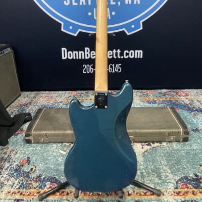Fender Mustang Guitar, WOW!! Excellent! No surprises! 1969 - Competition Blue image 8