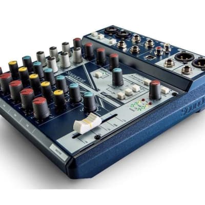 Notepad 8 Fx; 8 Ch Desktop Mixer W/ Usb, 3 Band Eq, And Lexicon Effects image 4