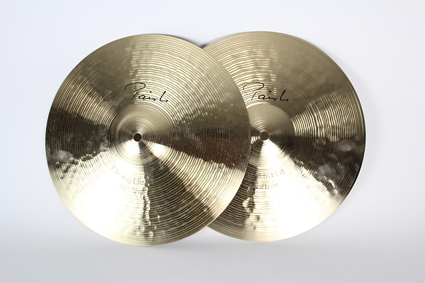 Paiste 14" Signature Heavy Hi-Hat Cymbals (Pair) image 1